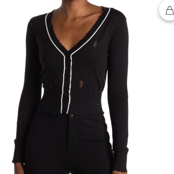 Lydia Cardigan Black Cat n:philanthropy. NWOT - Picture 6 of 13